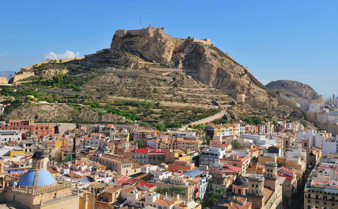 castillo santa bárbara Alicante